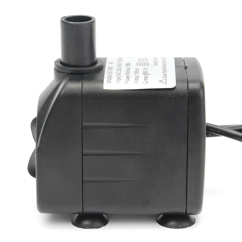 10W 220V LED Light Submersible Water Pump Aquariums Fish Pond Fountain Sump Waterfall 600L/h