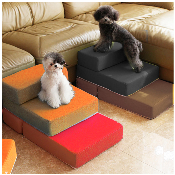 ProTeq Pet Steps Doggie Ramp for Small Dogs and Cats